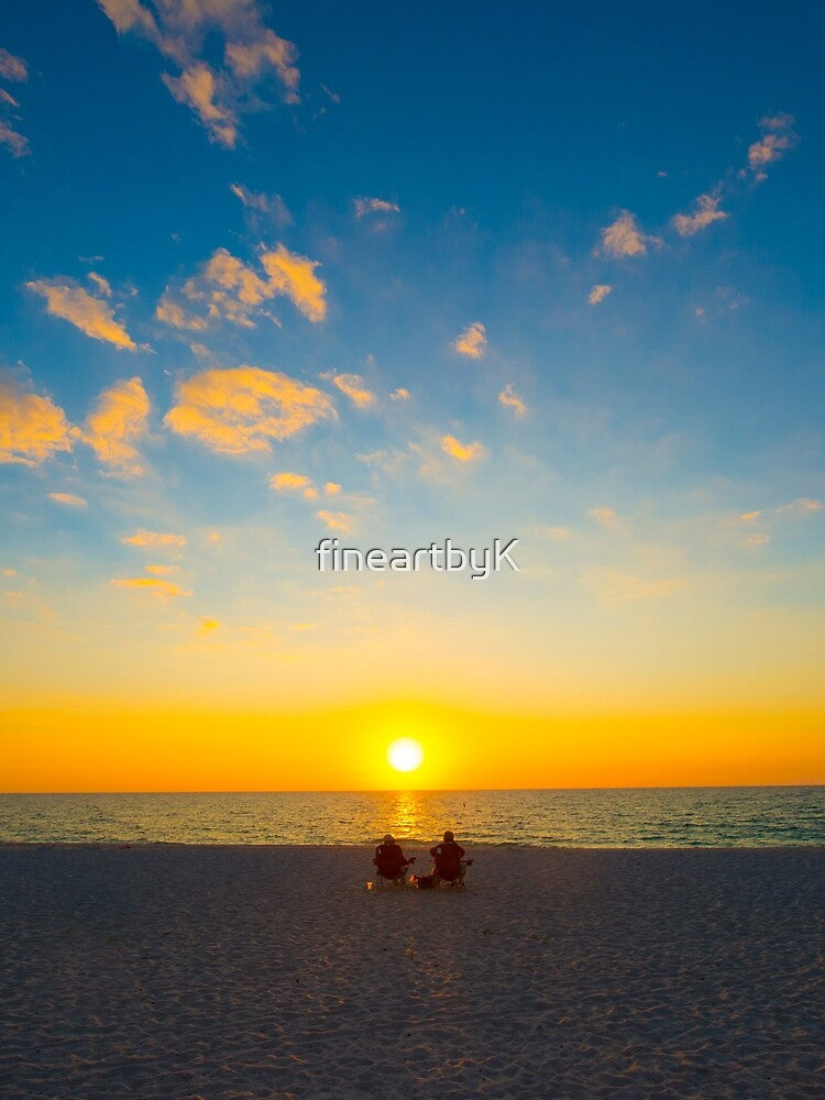 couple watching sunset at the beach by fineartbyK T-Shirts, Hoodie, Sweatshirt | BlankRebels.com (Image 2)