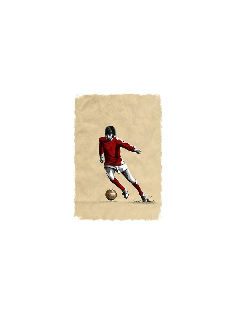 George Best - MUFC Football Artwork by barrymasterson
