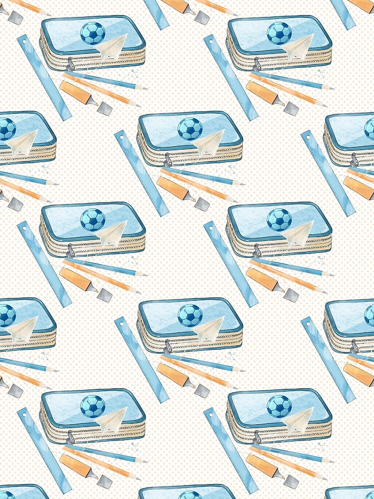Back To School Soccer & Paper Planes by PatternLandia