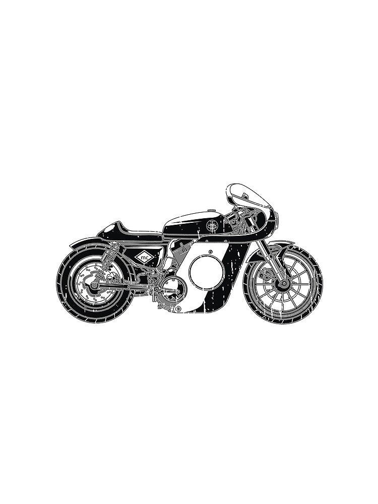 Motorcycle Retro Classic by Chomate T-Shirts, Hoodie, Sweatshirt | BlankRebels.com (Image 2)
