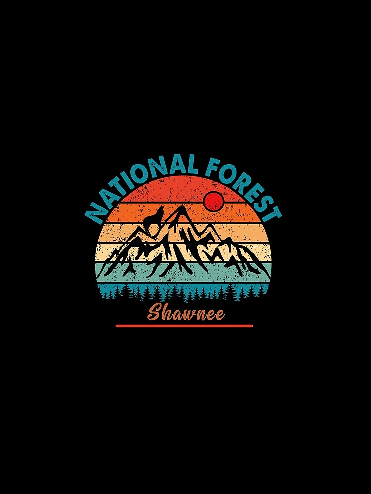 Shawnee National Forest by graphic-map T-Shirts, Hoodie, Sweatshirt | BlankRebels.com (Image 2)