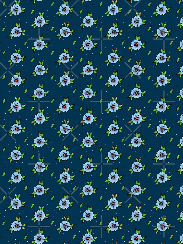 Old School Tattoo Flower Pattern T-Shirts, Hoodie, Sweatshirt