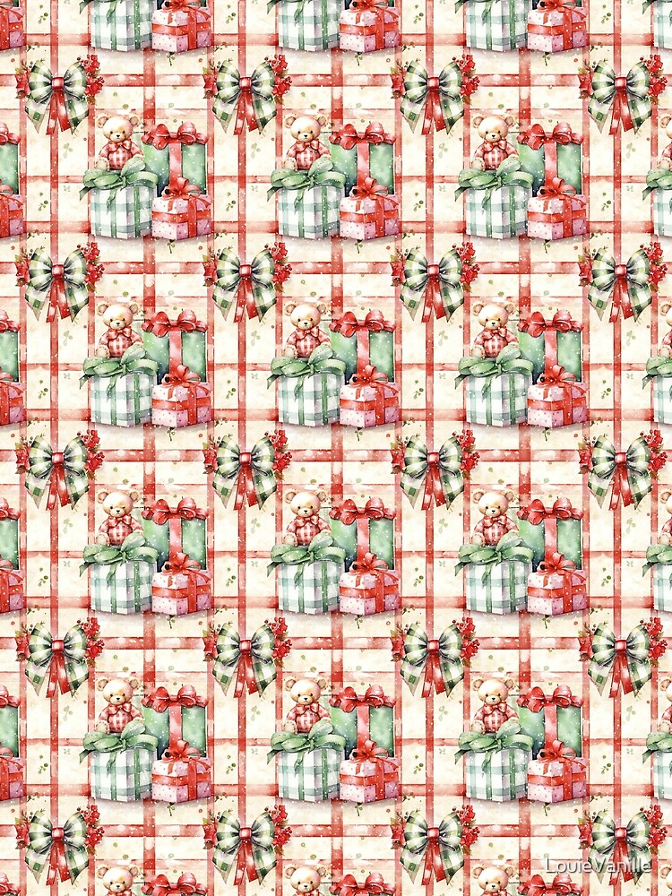 Vintage Christmas Gifts Pattern by LouieVanille T-Shirts, Hoodie, Sweatshirt | BlankRebels.com (Image 2)
