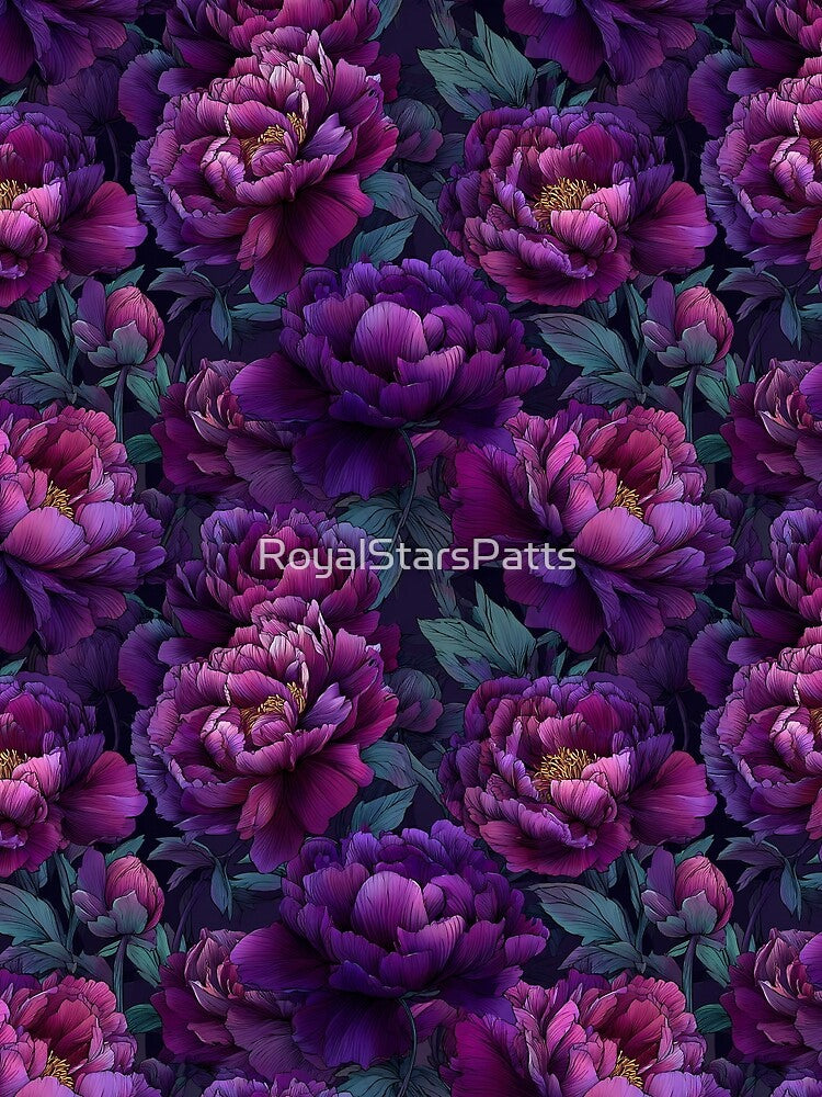Chic Radiant Peonies Texture For Thank You Gift by RoyalStarsPatts T-Shirts, Hoodie, Sweatshirt | BlankRebels.com (Image 2)