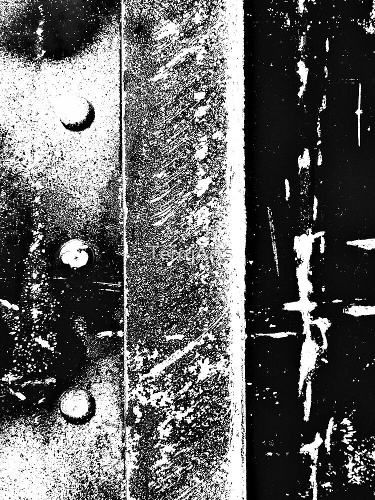 Urban Abstract Modern Art Grunge Style Black and White 1 of 6 by Beachy T-Shirts, Hoodie, Sweatshirt (Image 2)
