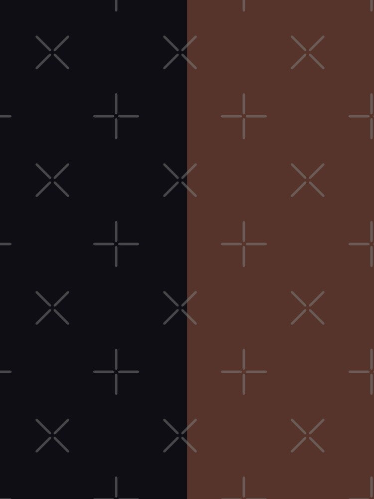 minimalist color block vertical in brown and black dark academia by neopop T-Shirts, Hoodie, Sweatshirt (Image 2)