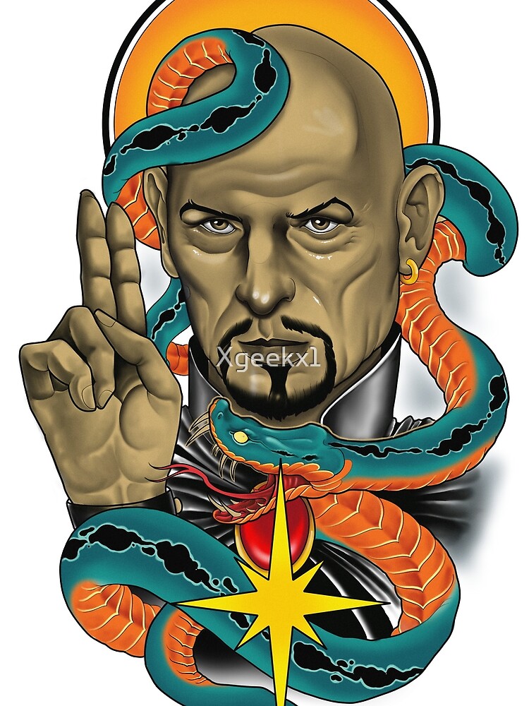 Anton Lavey by Xgeekx1 T-Shirts, Hoodie, Sweatshirt | BlankRebels.com (Image 2)