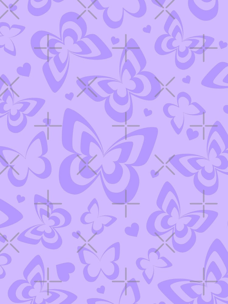 Y2K Butterfly Pattern by smeraldosecrets T-Shirts, Hoodie, Sweatshirt | BlankRebels.com (Image 2)