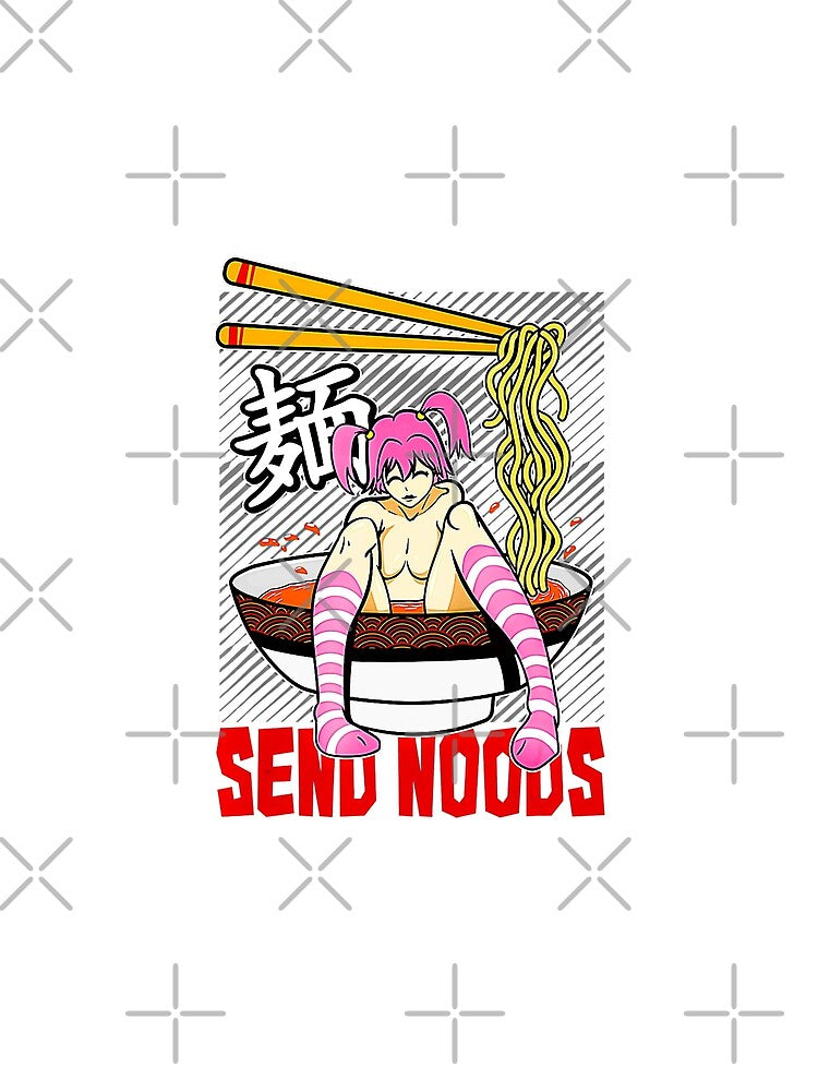 Funny send noods cute girl love ramen lewd anime by BrennaEirlys T-Shirts, Hoodie, Sweatshirt | BlankRebels.com (Image 2)