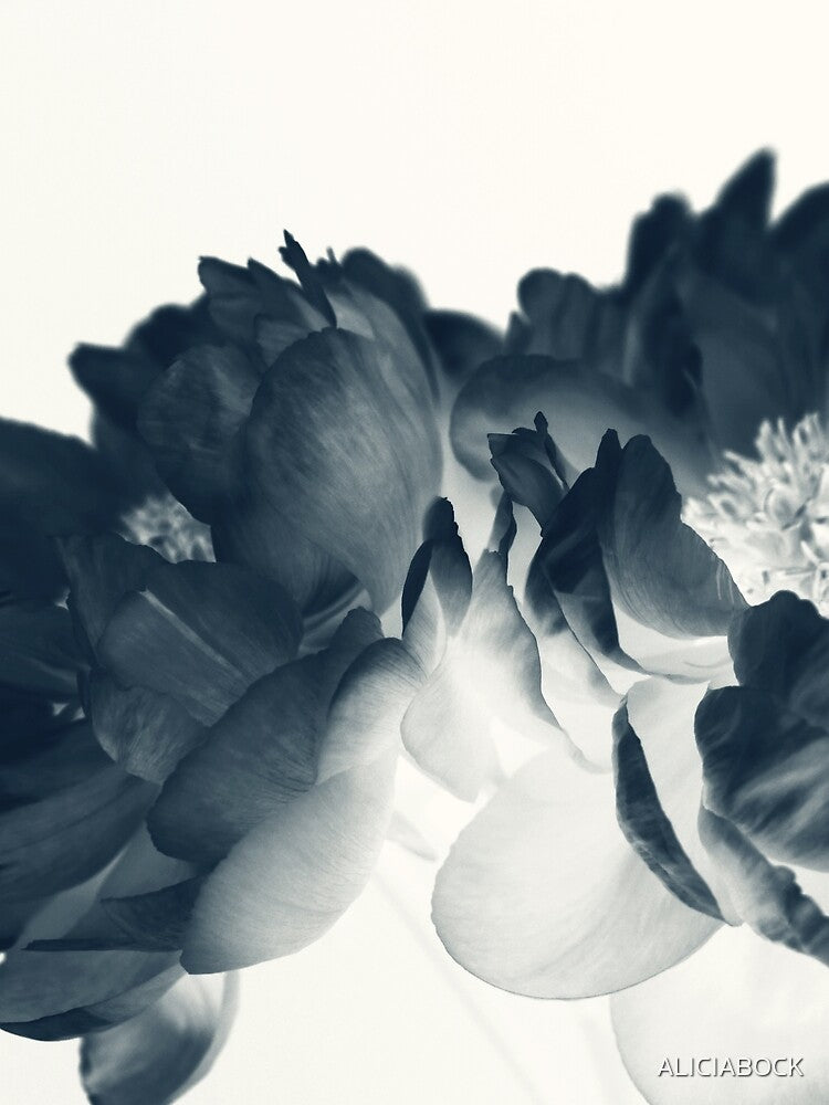 Blue Paeonia #7 by ALICIA BOCK T-Shirts, Hoodie, Sweatshirt | BlankRebels.com (Image 2)