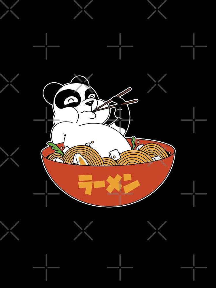 Panda In Ramen Bowl Eating Ramen by OnepixArt T-Shirts, Hoodie, Sweatshirt | BlankRebels.com (Image 2)