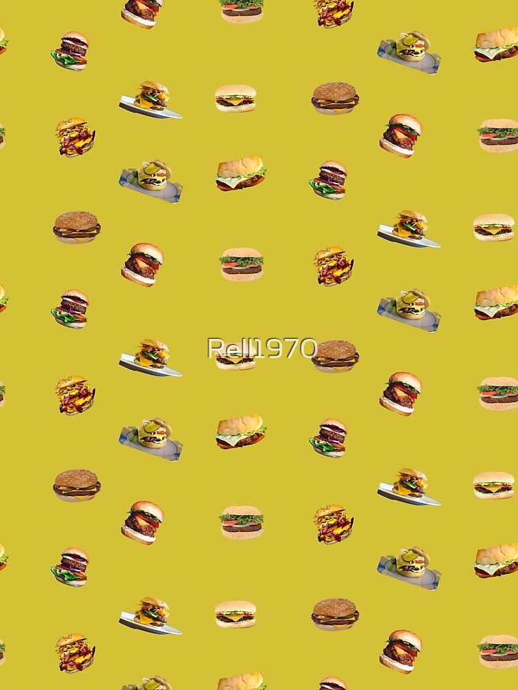 Burger Mania-Hamburger art by Rell1970 T-Shirts, Hoodie, Sweatshirt | BlankRebels.com (Image 2)