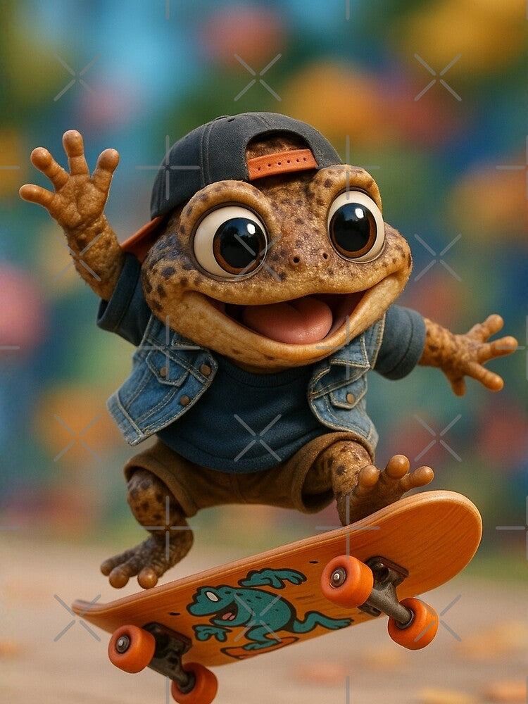 Skater Oak Toad by Sillytoe T-Shirts, Hoodie, Sweatshirt | BlankRebels.com (Image 2)