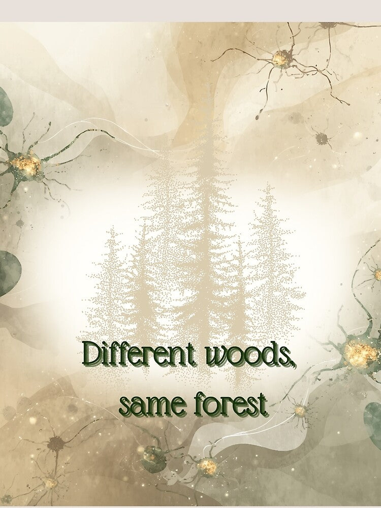 Different Woods Same Forest | Neurodiversity Pride by YvkafromPoland T-Shirts, Hoodie, Sweatshirt | BlankRebels.com (Image 2)