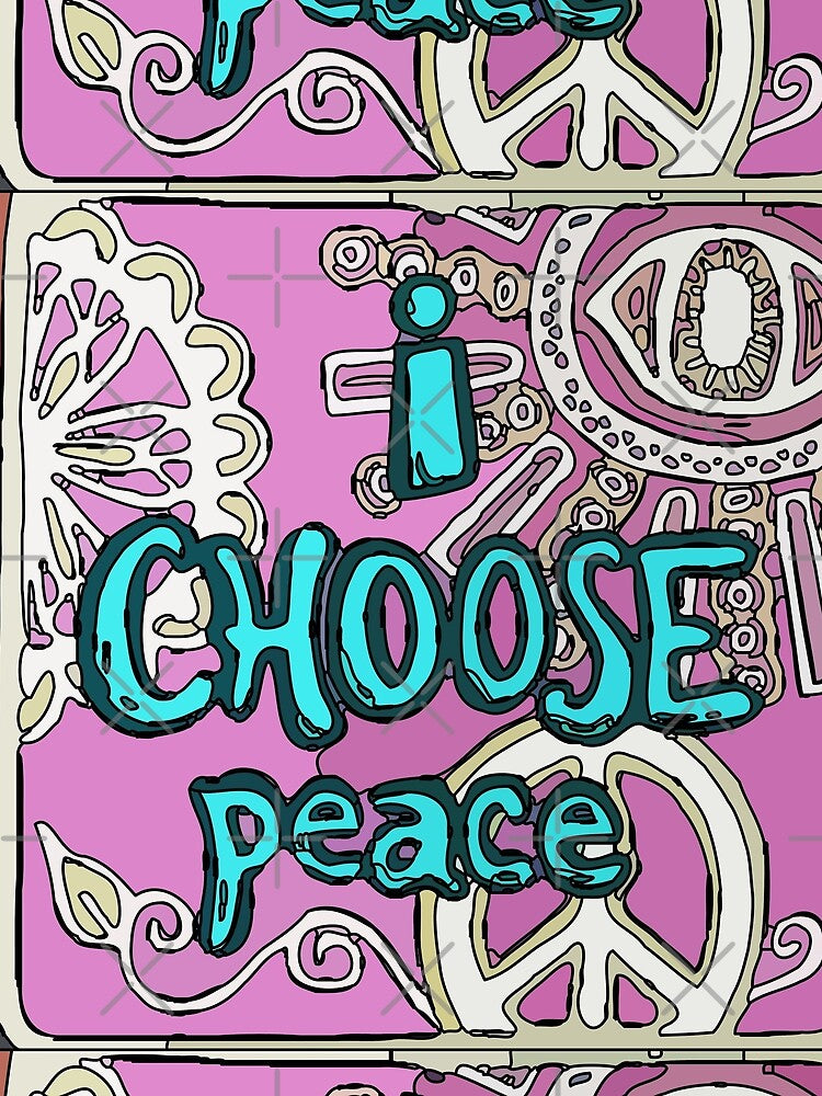 I Choose Peace by Christina  Hladnik T-Shirts, Hoodie, Sweatshirt | BlankRebels.com (Image 2)