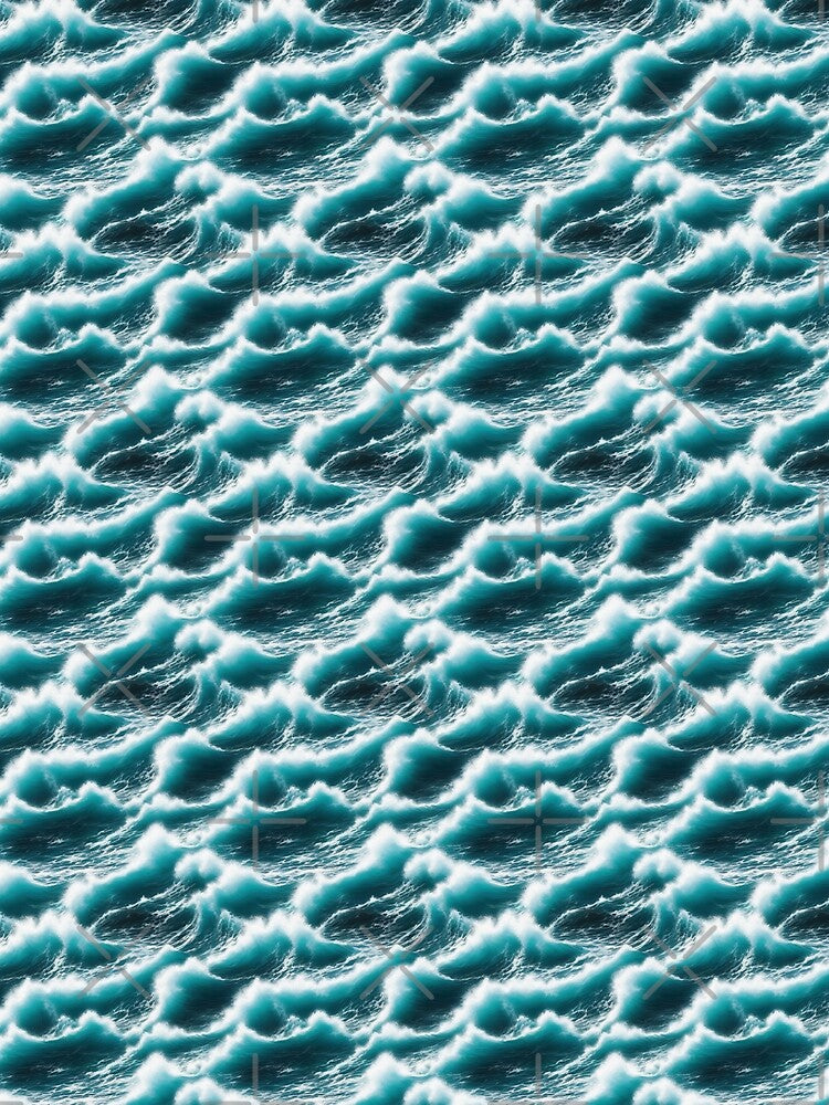 Seamless ocean background 21 by hendrikspix T-Shirts, Hoodie, Sweatshirt | BlankRebels.com (Image 2)