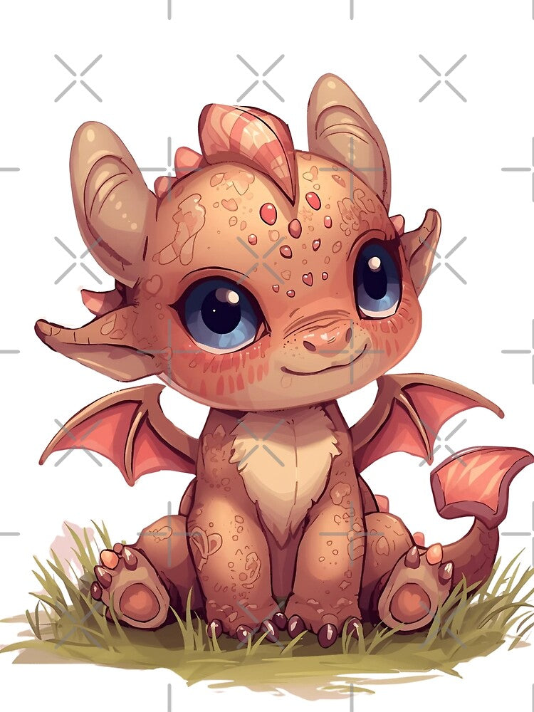 Cute dragon in the fairytale forest by SimonsDesignArt T-Shirts, Hoodie, Sweatshirt | BlankRebels.com (Image 2)