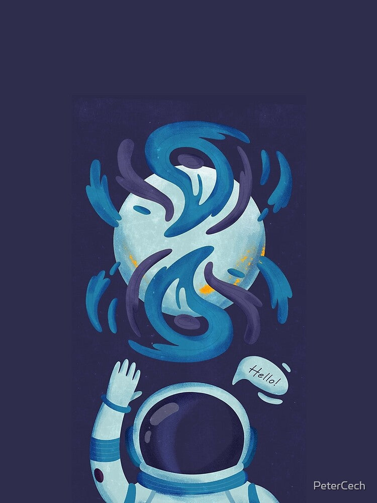 Space by PeterCech T-Shirts, Hoodie, Sweatshirt | BlankRebels.com (Image 2)
