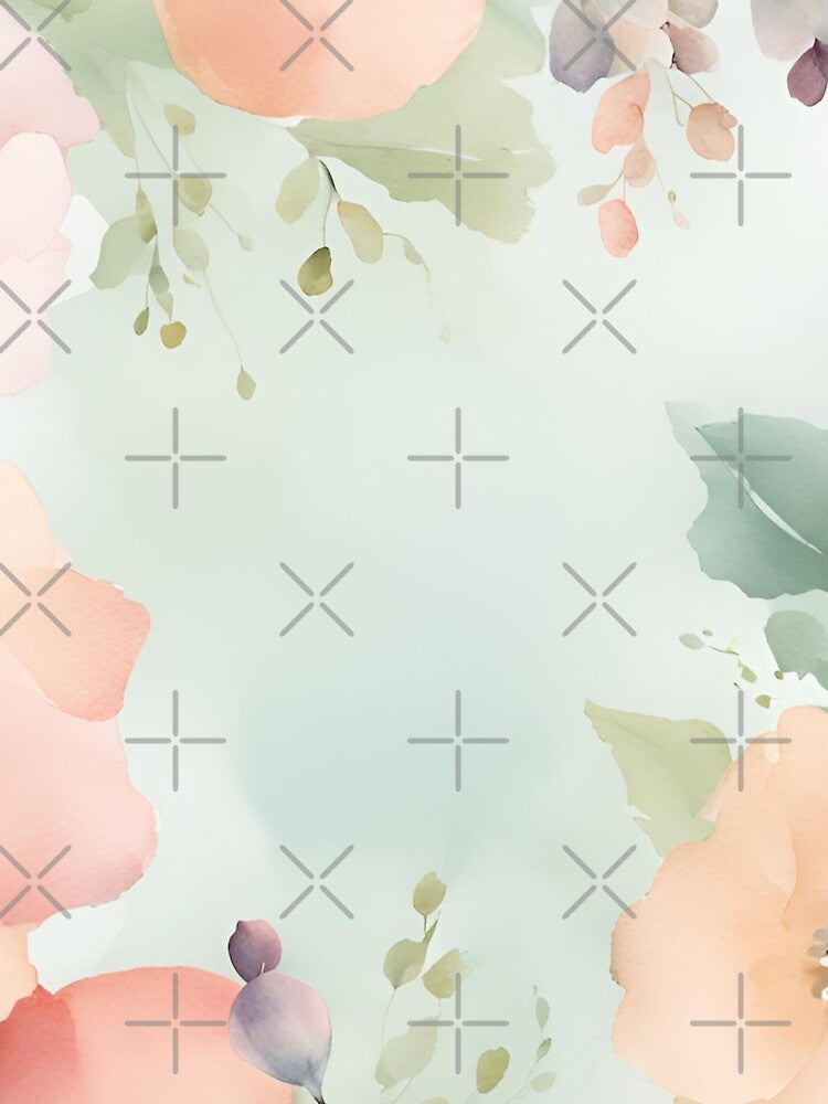 Delicate Floral Watercolor by Have Mercy T-Shirts, Hoodie, Sweatshirt | BlankRebels.com (Image 2)