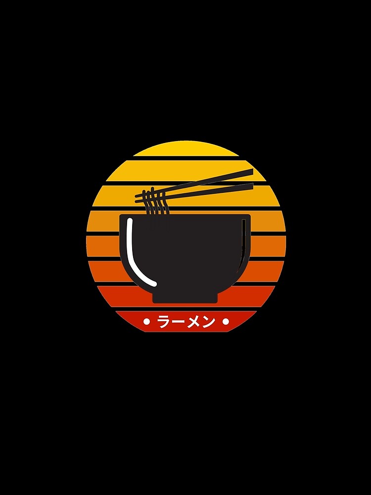 ramen noodles bowl kanji by Bizarro23 T-Shirts, Hoodie, Sweatshirt | BlankRebels.com (Image 2)