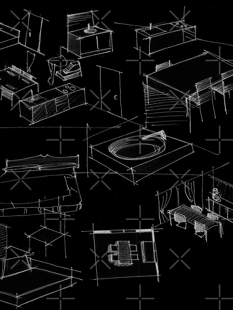 shadow furniture sketches by jorgelebeau T-Shirts, Hoodie, Sweatshirt | BlankRebels.com (Image 2)