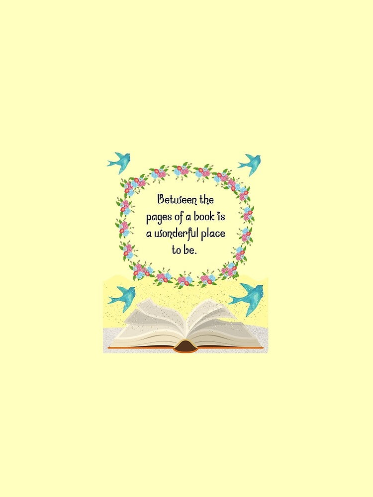 Between The Pages Pale Yellow by FredSlusher T-Shirts, Hoodie, Sweatshirt | BlankRebels.com (Image 2)
