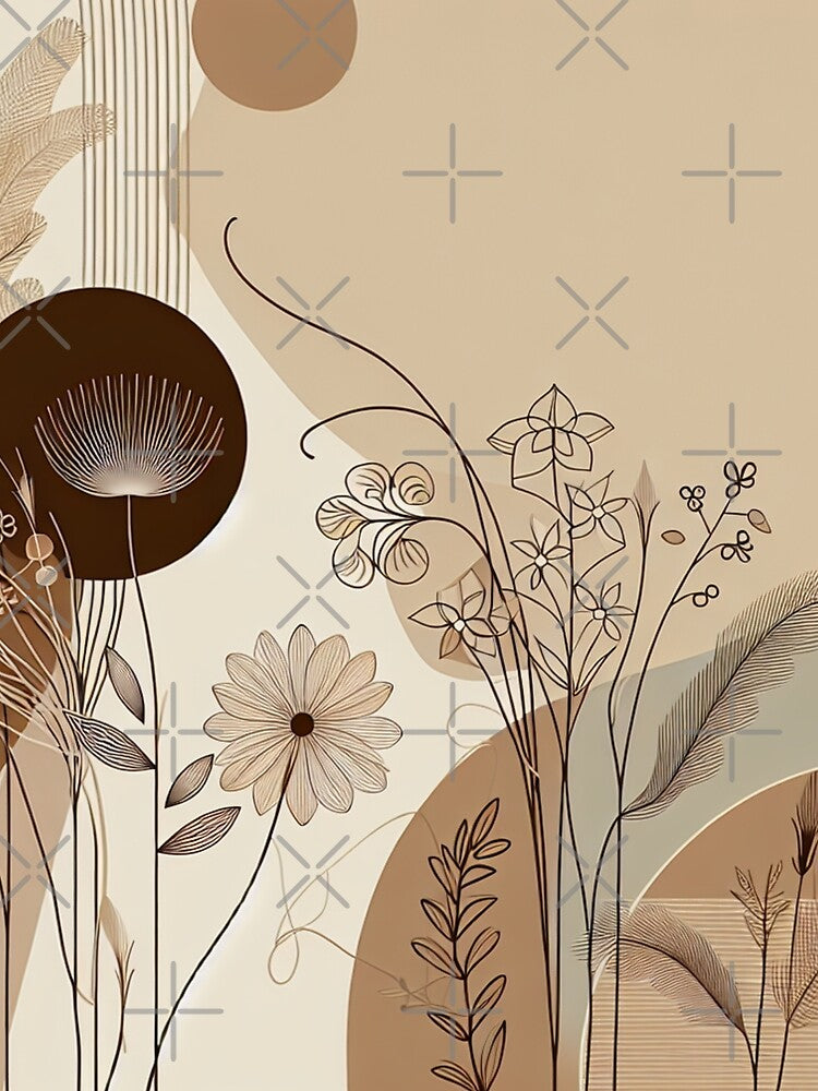 Boho Abstract Background - 09 by Acabee T-Shirts, Hoodie, Sweatshirt | BlankRebels.com (Image 2)