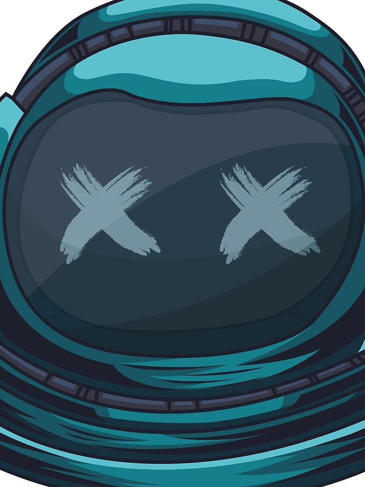 Funny Astronaut Sticker by PatternSquare T-Shirts, Hoodie, Sweatshirt | BlankRebels.com (Image 2)