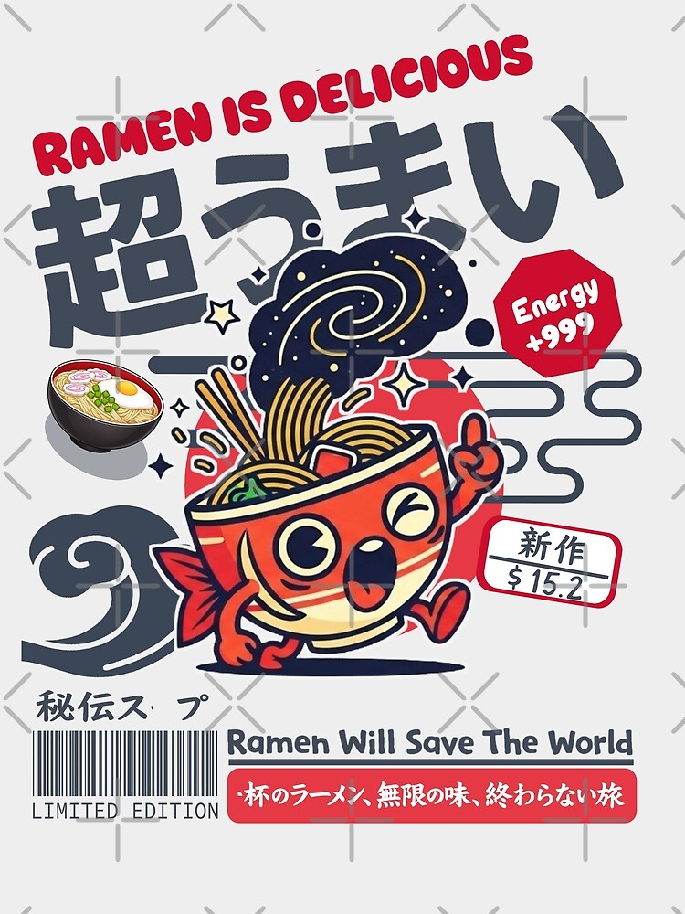 Cute Ramen  – Kawaii Japanese Noodle Bowl Cartoon | Ramen Is Delicious by NyqTeqoo T-Shirts, Hoodie, Sweatshirt (Image 2)