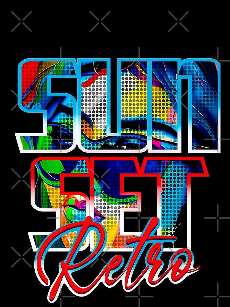 80s Sunset Retro Remixed. 2 T-Shirts, Hoodie, Sweatshirt