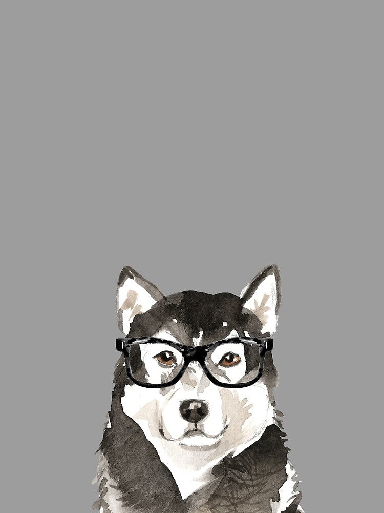 Alaskan Malamute Dog with glasses by beastieboutique T-Shirts, Hoodie, Sweatshirt | BlankRebels.com (Image 2)