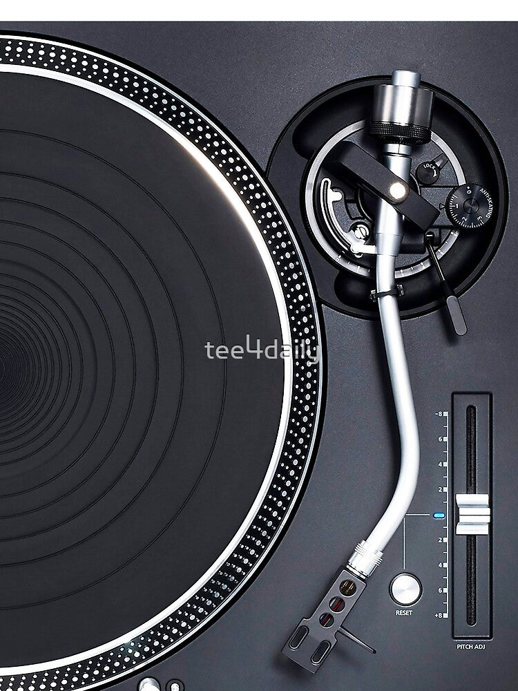 Classic Turntable Black by Tee4Daily T-Shirts, Hoodie, Sweatshirt | BlankRebels.com (Image 2)