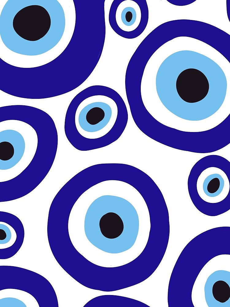 Evil Eye Aura – Protective Pattern Design by Fern&Lantern T-Shirts, Hoodie, Sweatshirt | BlankRebels.com (Image 2)
