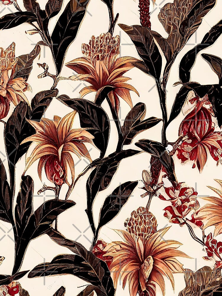 Antique Flower Nostalgia by theluckystore T-Shirts, Hoodie, Sweatshirt | BlankRebels.com (Image 2)