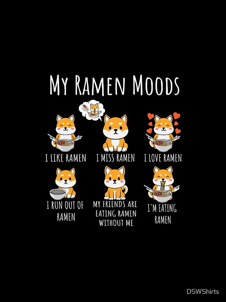 Ramen Lover Shiba Inu Dog Japanese Noodles Ramen by DSWShirts T-Shirts, Hoodie, Sweatshirt | BlankRebels.com (Image 2)
