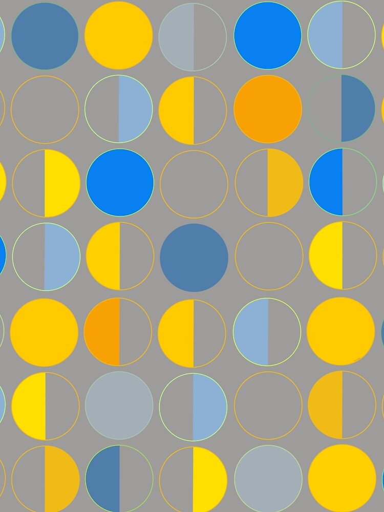 Quarter Moon Phase Pattern - Lite by Starzology T-Shirts, Hoodie, Sweatshirt | BlankRebels.com (Image 2)