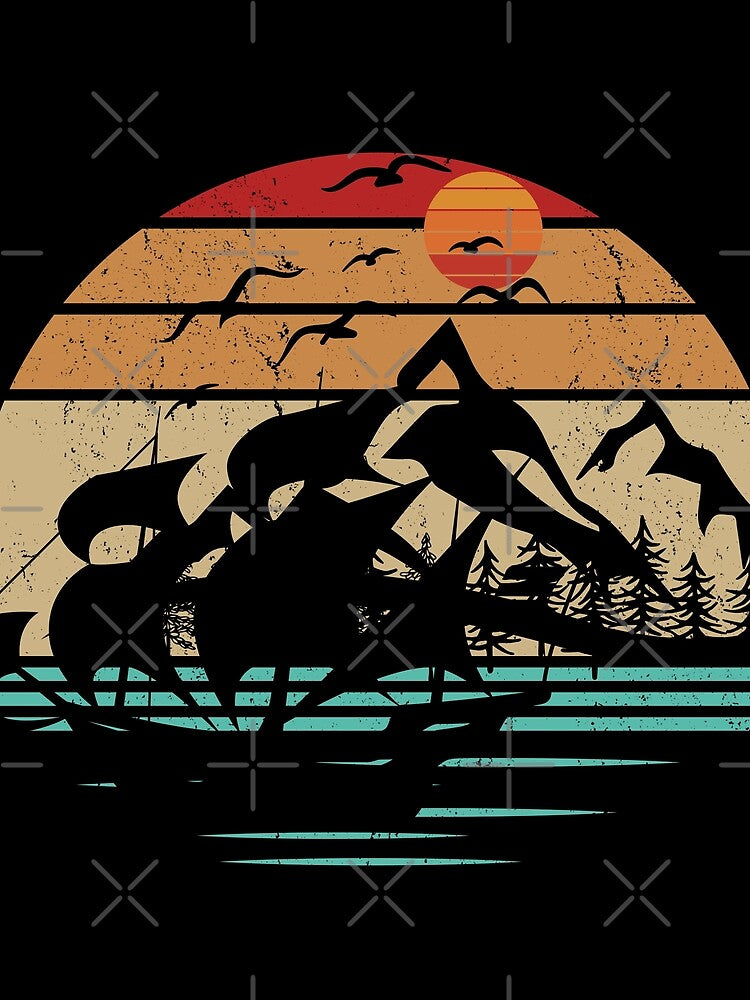 Retro Voyage by Glashu T-Shirts, Hoodie, Sweatshirt | BlankRebels.com (Image 2)