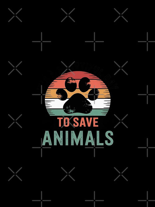 It's A Beautiful Day To Save Animals by FndPardaL T-Shirts, Hoodie, Sweatshirt | BlankRebels.com (Image 2)