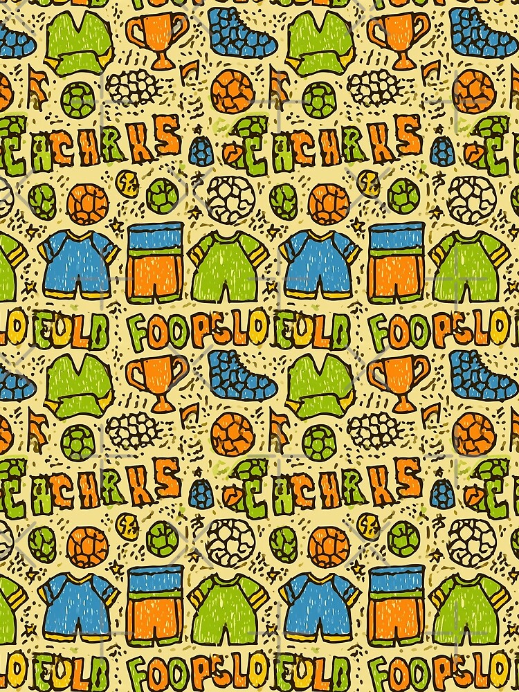 Retro Style Soccer Icons Sketch by Piotrek0001 T-Shirts, Hoodie, Sweatshirt | BlankRebels.com (Image 2)