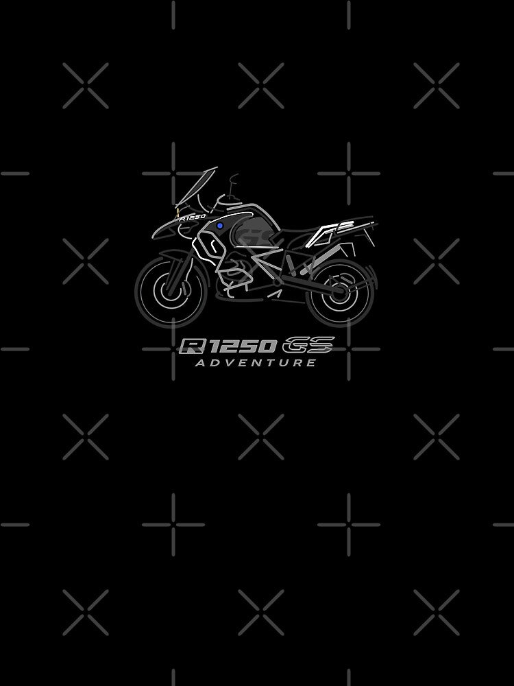 Motorcycle Triple Black 1250 Adventure by Dress2Drive T-Shirts, Hoodie, Sweatshirt | BlankRebels.com (Image 2)