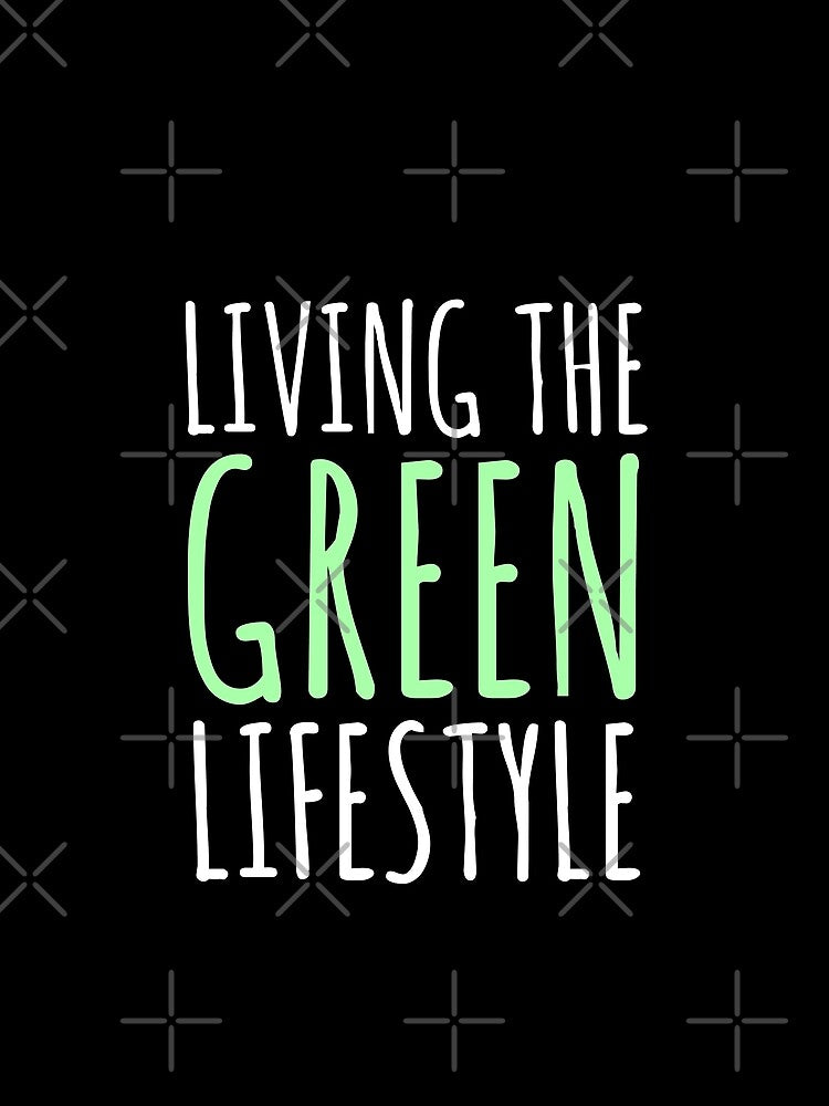 Living The Green Lifestyle - Vegan by EnzoVectorism T-Shirts, Hoodie, Sweatshirt | BlankRebels.com (Image 2)