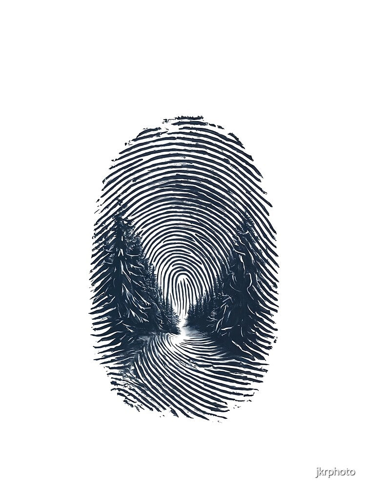 Fingerprint forest by jkrphoto T-Shirts, Hoodie, Sweatshirt | BlankRebels.com (Image 2)