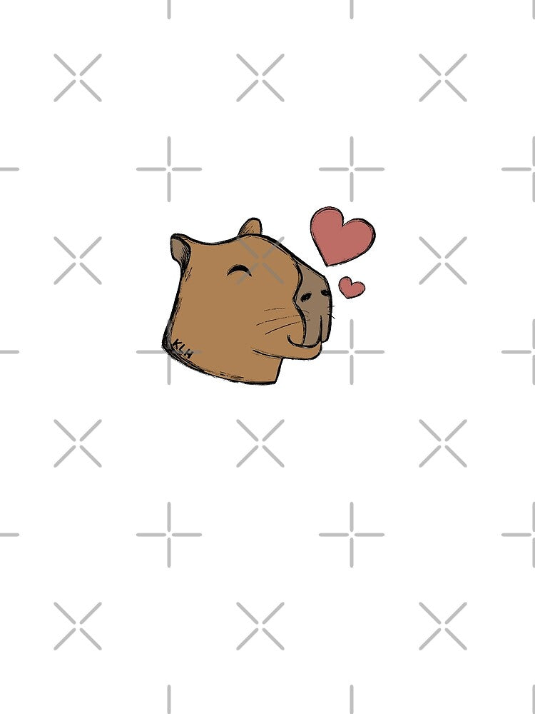 Cute Capybara :) by katieladybug3 T-Shirts, Hoodie, Sweatshirt | BlankRebels.com (Image 2)