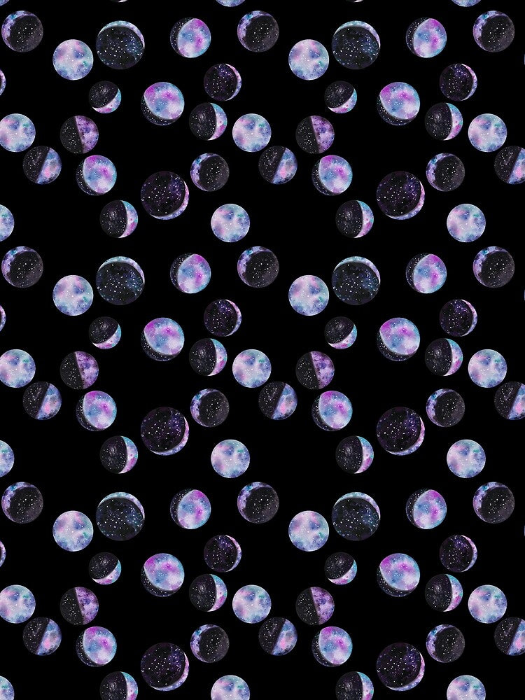 Moon Phase Pattern by hovmedia T-Shirts, Hoodie, Sweatshirt | BlankRebels.com (Image 2)