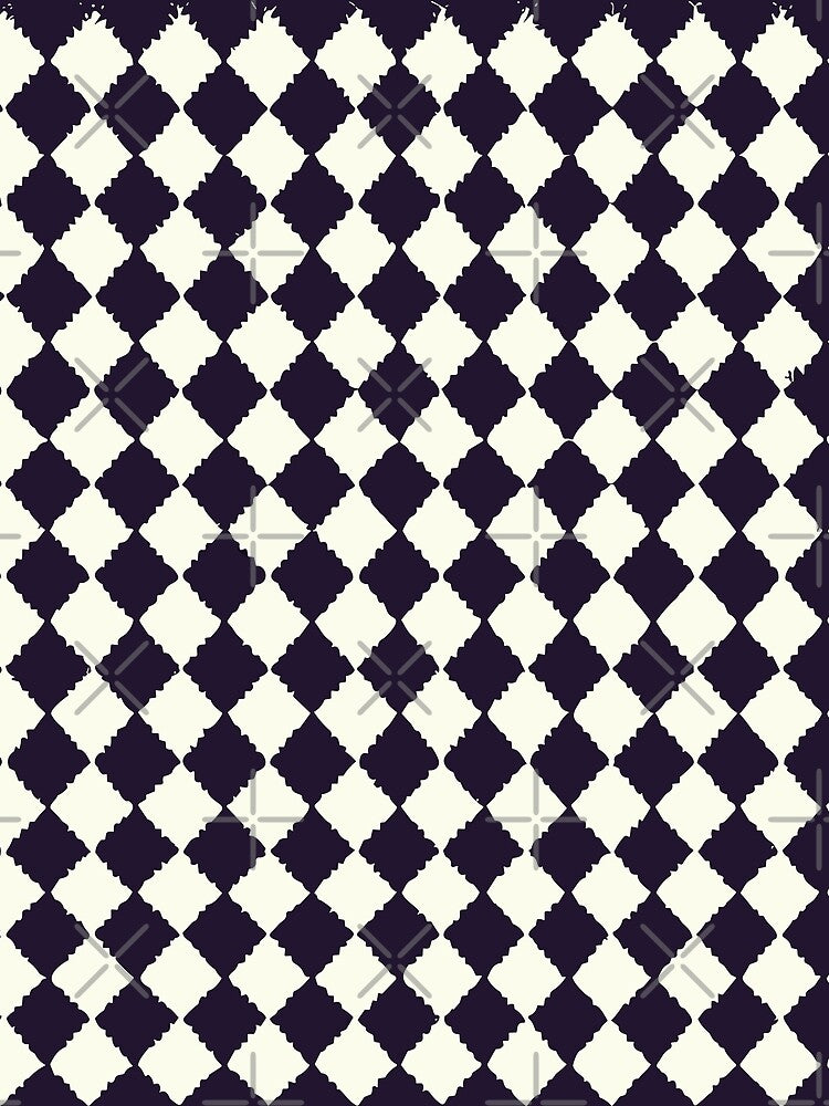 Grunge Preppy Argyle Pattern by SamJanner T-Shirts, Hoodie, Sweatshirt | BlankRebels.com (Image 2)
