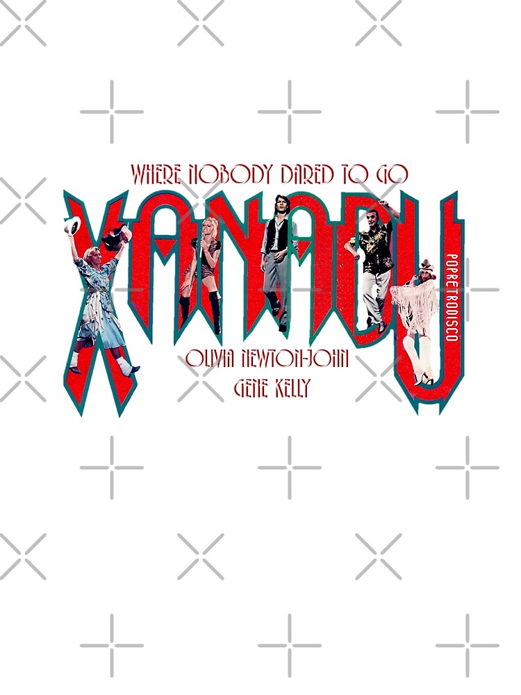 Xanadu - Olivia Newton-John - Gene Kelly  - By PopRetroDisco by popretrodisco T-Shirts, Hoodie, Sweatshirt (Image 2)