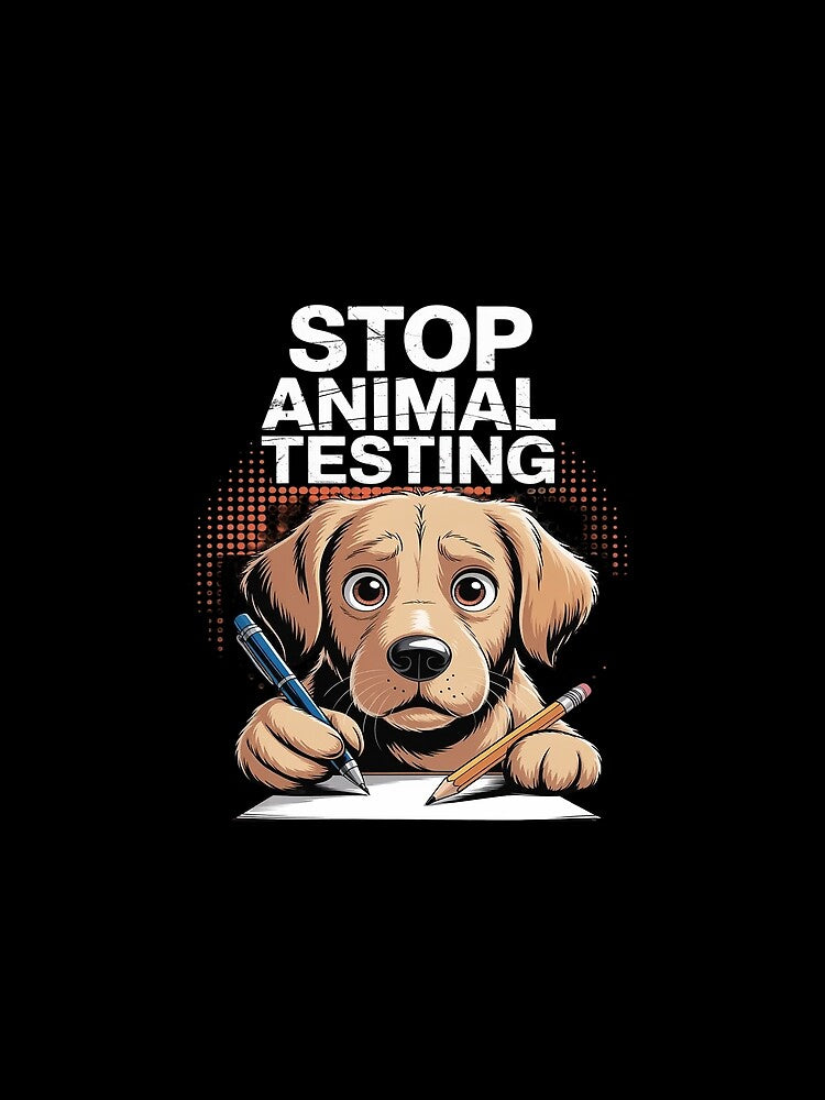 Animal Welfare STOP ANIMAL TESTING Funny Animal Testing Free by JonBarnes22 T-Shirts, Hoodie, Sweatshirt (Image 2)