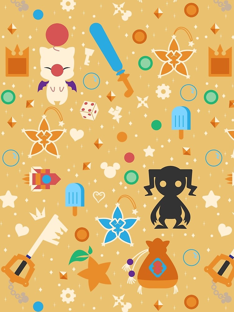 Kingdom Hearts Pastel Pattern by RedSketches T-Shirts, Hoodie, Sweatshirt | BlankRebels.com (Image 2)