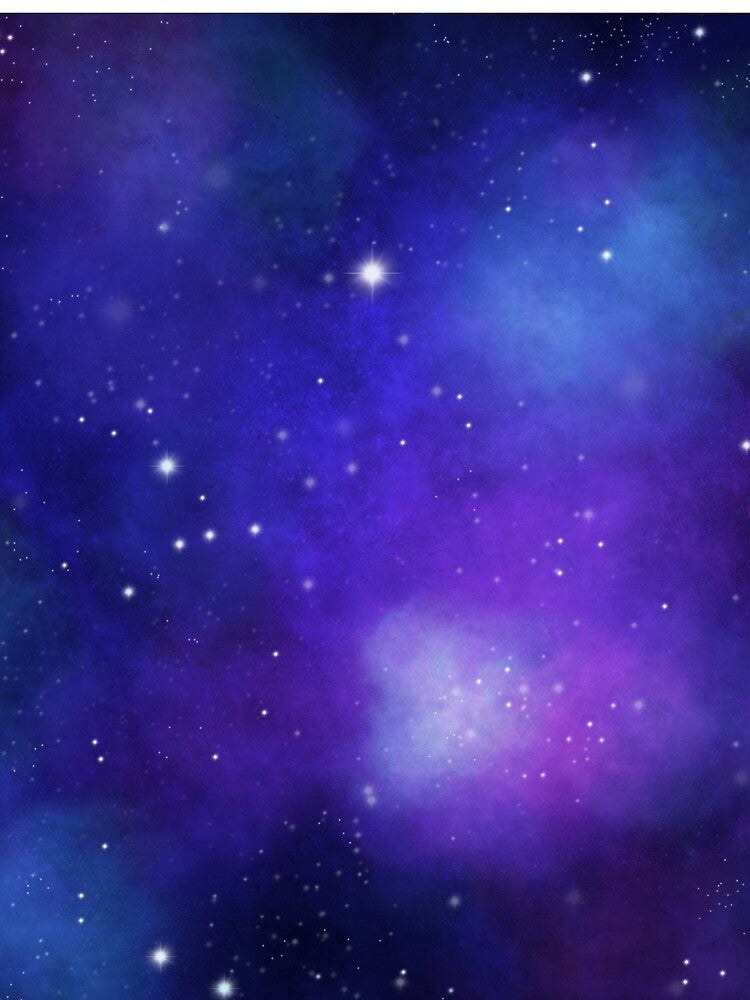 Galaxy - blue and purple by Starblaze19 T-Shirts, Hoodie, Sweatshirt | BlankRebels.com (Image 2)