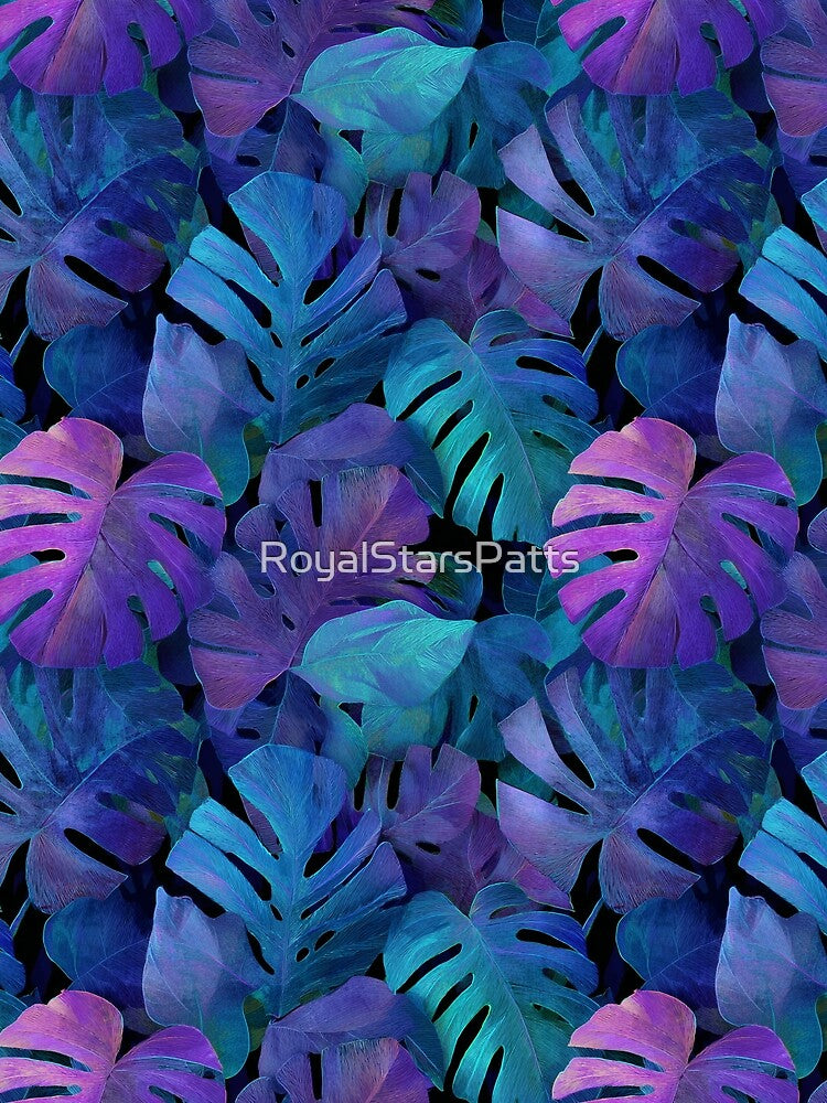Exotic Tropical Floral Texture  - Flower Garden Pattern  - Unique Gifts by RoyalStarsPatts T-Shirts, Hoodie,... (Image 2)